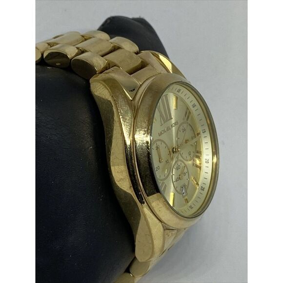 Michael Kors Bradshaw MK5605 Unisex Stainless Steel Analog Dial Watch UC869 - Picture 5 of 12